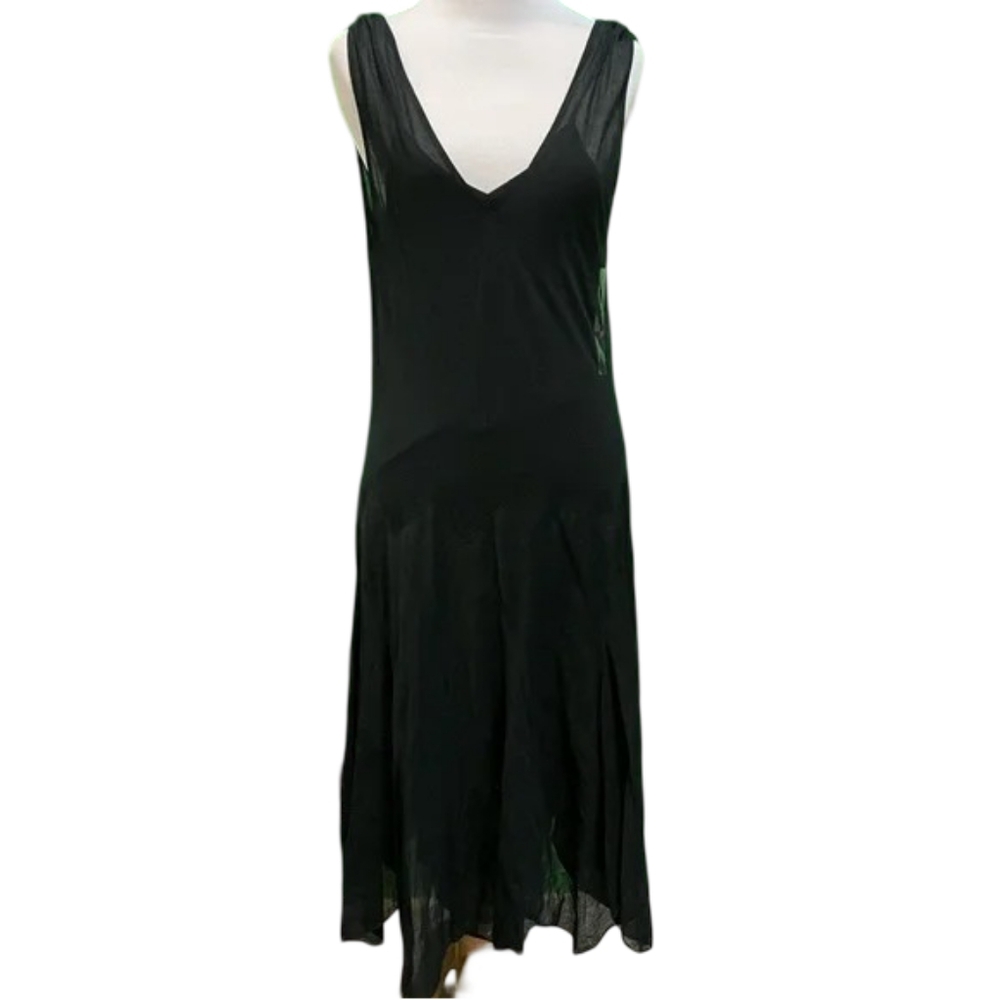 Polo by Ralph Lauren Sleeveless Dress Black Size: XL